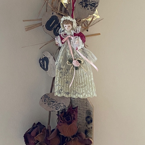 Vintage Victorian Tassel Dolls Set of Three (3) - Picture 4 of 10